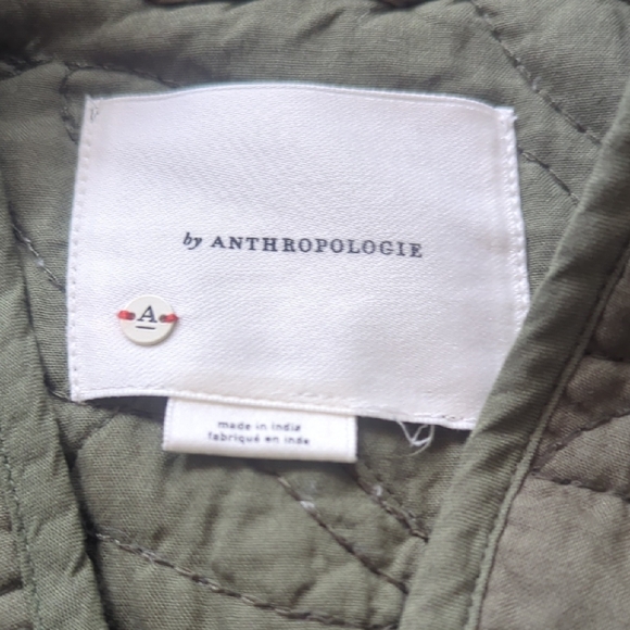 By Anthropologie Quilted Patchwork Jacket Small - Picture 2 of 7